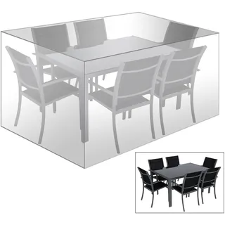 Woltu Schutzhülle Schutzhaube für Sitzgruppe, Transparent