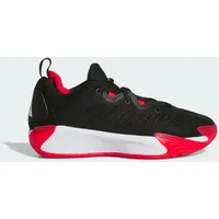 adidas Initiation Low-Top Basketballschuhe JS0464 - core black/cloud white/pure ruby 47 1/3