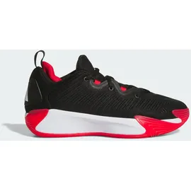 adidas Initiation Low-Top Basketballschuhe JS0464 - core black/cloud white/pure ruby 47 1/3