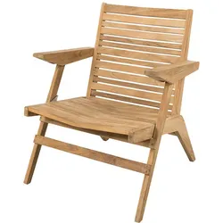 Cane-line Flip Loungesessel   ohne Polster | Teak