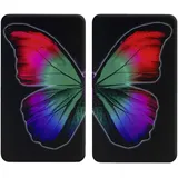 WENKO Butterfly by Night Herdabdeckplatten 2 St.