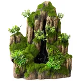 Aqua Della Aquariumdekoration Wayterfall Moss Rock, S, 1 Way