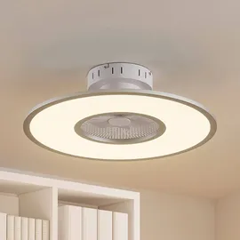 LINDBY Romea 0 cm Deckenventilator Silber