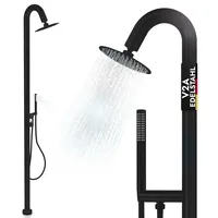 Lawa living and lifestyle Pooldusche Außendusche Sauna 304 Edelstahl