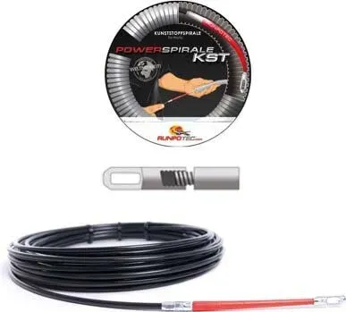 Runpotec 30028 Power Spirale KST, 4mm, Länge 10m