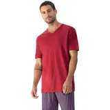 MEY V-Shirt Solid rot S