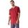 MEY V-Shirt Solid rot S