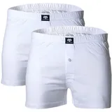 CECEBA Boxershorts Bio 2er Pack Weiß XL