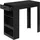 Woltu Bartisch 100 x 100 x 50 cm Schwarz