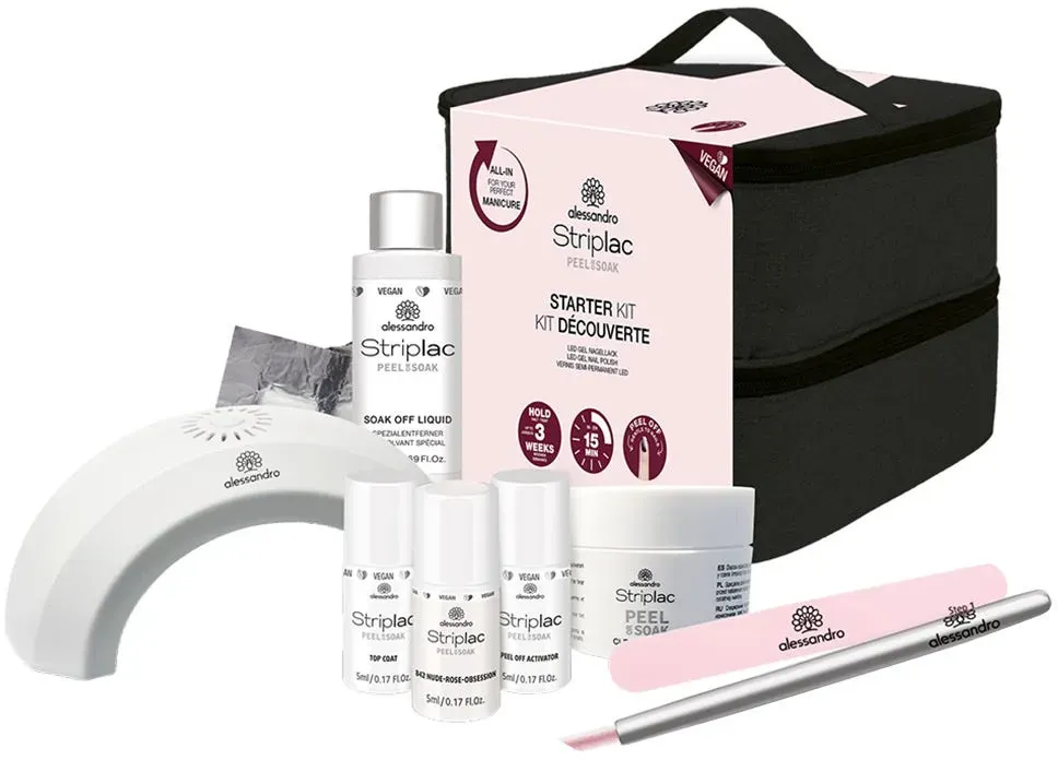 alessandro International Striplac Starter Set im Koffer