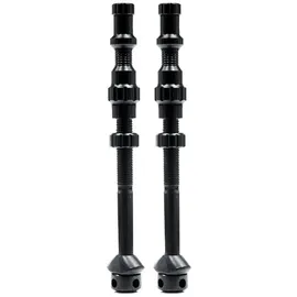 Stans Exo-Core Ventile Tubeless Extra Groß 2 Stk. | Schwarz