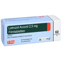 Letrozol Accord 2,5 mg Filmtabletten 60 St