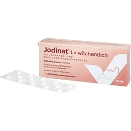 ARISTO Jodinat 1x wöchentlich 1530 Mikrogramm Tabletten