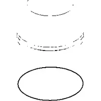 Ideal Standard Abdeckkappe m. O-Ring, Chrom B960276AA