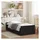 vidaXL Bettgestell 90 x 190 cm Schwarz