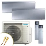 Daikin Klimagerät 2MXM40A9 + FTXJ20AS / FTXJ20AS silberfarben