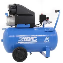 ABAC POLE POSITION L30P - Einphasiger elektrischer Luftkompressor - Motor 3 PS - 50 lt