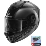 Shark Spartan RS Carbon Skin, Integralhelm - Schwarz/Dunkelgrau - XL