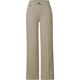 street one studio Stoffhose High Waist Beige 42