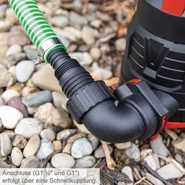 SCHEPPACH DWP400 Schmutzwasserpumpe 400W 9000L/h 0,6bar