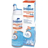Stérimar Meerwasser Nasenspray, 100% natürliches Meerwasser, 2 in 1 Spray und Spülung, für Babys und Kinder ab 3 Monaten, 50 ml, 150 Sprühstöße