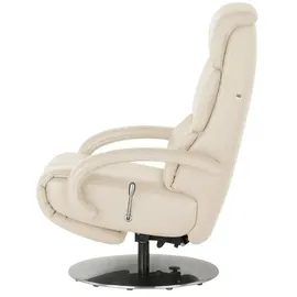 Hukla Relaxsessel Florian Leder 73 x 115 x 91 cm Creme
