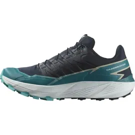 Salomon Thundercross Herren Carbon/Tahitian Tide/Peacock Blue 43,5