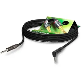 SOMMER CABLE Klinkenkabel 6,3 mono 1x 90° 6m sw Neutrik