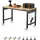 Vevor Werkbank 1220x610x711-1003mm, 907 Tragkraft, Werkbank mit Steckdose, Rädern und Stecktafel, robuster Arbeitstisch mit Eichenholzplatte für Garage, Werkstatt, Büro und Zuhause