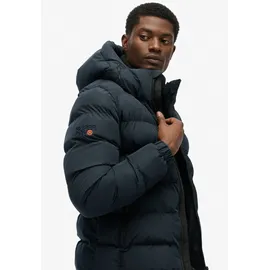 Superdry Hooded Sports Puffer Jacke Eclipse Navy M