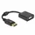 DeLock DisplayPort zu VGA Adapter 0,15 m Schwarz