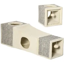 PawHut Katzentunnel mit Spielball, Spieltunnel, Katzenhöhle