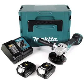 Makita DGA517RGJ inkl. 2 x 6,0 Ah + Makpac Gr. 3