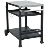 TAINO Grillwagen klein 12 kg Stahl Schwarz