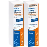 Nasenspray-ratiopharm Erwachsene - bei Schnupfen 2X15 ml