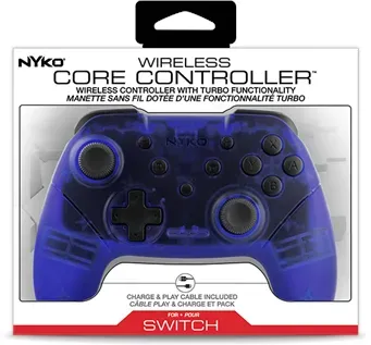 Wireless Core Controller (Blue) for Nintendo Switch - Wired Controller - Android
