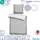 cloudcomfort Basic Wendebettwäsche hellgrau/weiß 155 x 220 cm + 80 x 80 cm