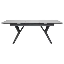 bene living Ausziehtisch Valor 160-210 x 90 x 76 cm Light Grey