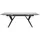 bene living Ausziehtisch Valor 160-210 x 90 x 76 cm Light Grey