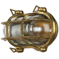 Licht-Erlebnisse Wandlampe Messing Glas Haus