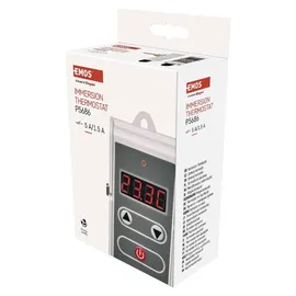 EMOS Thermostat mit Tauchhülse digital Hysterese-Funktion 5-80 °C 230 V