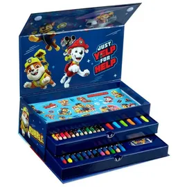 Paw Patrol Kreativset Malkasten mit Schublade Malkasten für junge Künstler