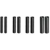 Jenzi Quetschhülse 1,0 mm Matt Schwarz 20 St.