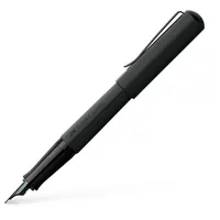 Faber-Castell 150571 - Füller Hexo, Federbreite F, schwarz matt,