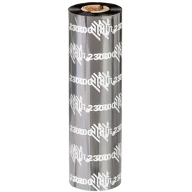 Zebra Technologies ZEBRA Thermotransferbänder, Zebra, 2300, Wachs, 56,9 mm, 74m, Außen, Schwarz, 02...