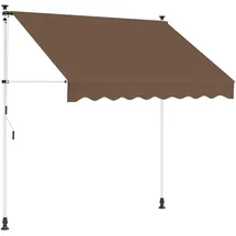 vidaXL Markise 400 cm schwarz