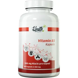 HEALTH+ Vitamin B3, 180 Kapseln 100g