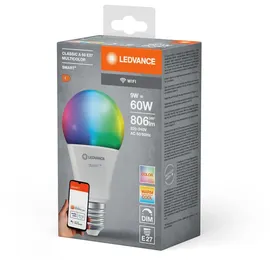 LEDVANCE LED-Lampe 4058075778450 9 W E27 RGBW