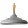Bamyum Champion 1-flg. 35 cm rund Holz grau