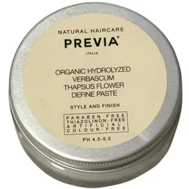 Previa Organic Hydrolized Verbascum Thapsus Flower Define Paste 100 ml